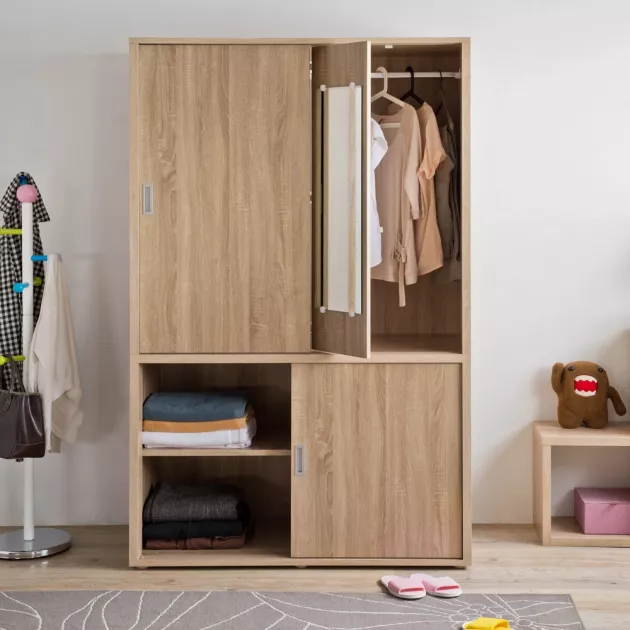 森居穿衣鏡推門衣櫥 MY-PU892AK