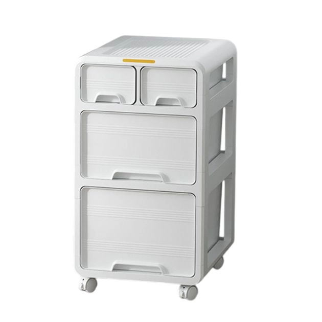 免組裝 格立收置物收納櫃 附輪 FC3458-WT