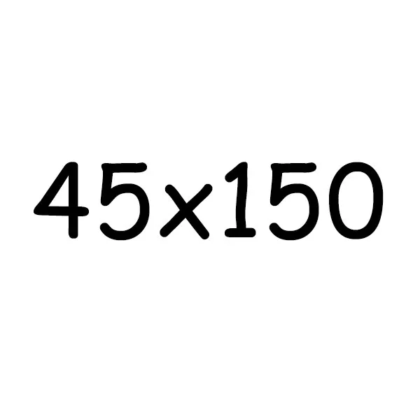 45X150