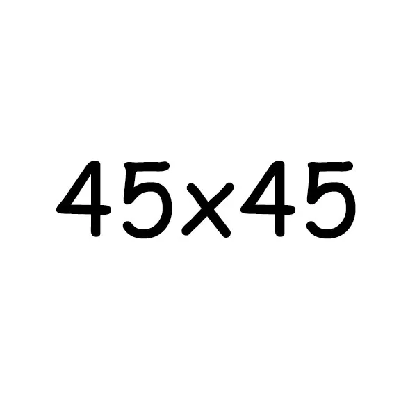 45X45