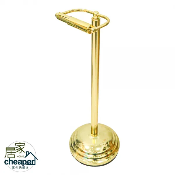 【下殺出清】捲筒式電銅紙巾架│落地式衛生紙架