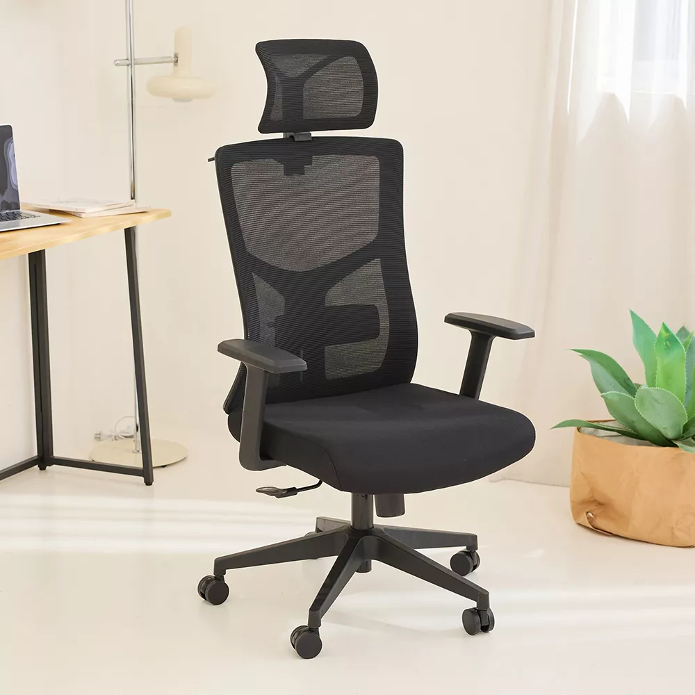 人體工學掛衣護腰辦公椅